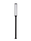 Nova Luce LED Wegeleuchte Solstice 16W warmweiss 3000K IP65 Schwarz Aluminium 220cm 9030627