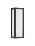 Nova Luce LED Außen-Wandleuchte Astral 10W warmweiss 3000K IP65 salzwasserfest Schwarz Aluminium 26x9cm 9030632