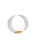 Nova Luce LED Tischleuchte Valentin dimmbar 14W warmweiss 3000K Gold Aluminium 28x28cm 9030637