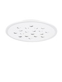 Nova Luce LED Deckenleuchte Astro dimmbar 30W warmweiss 3000K Weiß Aluminium Ø45cm 9030650