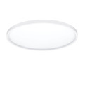 Nova Luce LED Deckenleuchte Chet dimmbar 49W CCT warm-/neutralweiss 2700-5000K Weiß Aluminium Ø58cm 9030652