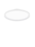 Nova Luce LED Deckenleuchte Chet dimmbar 30W CCT warm-/neutralweiss 2700-5000K Weiß Aluminium Ø39cm 9030653