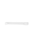 Nova Luce LED Wandleuchte Arga 12W warmweiss 3000K IP44 Weiß Aluminium 45x10cm 9030704