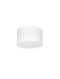 Nova Luce LED Deckenleuchte Luldo 10W warmweiss 3000K Weiß Aluminium Ø11cm 9030725
