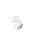 Nova Luce LED Deckenleuchte Akro 12W warmweiss 3000K Weiß Aluminium Ø8cm 9030771