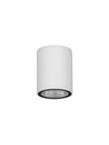Nova Luce LED Außen-Deckenleuchte Lumina 9W warmweiss 3000K IP65 salzwasserfest Weiß Aluminium Ø8cm 9030845