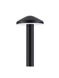 Nova Luce LED Sockelleuchte Nemo 5W warmweiss 3000K IP65 salzwasserfest Anthrazit Aluminium 20cm 9030861