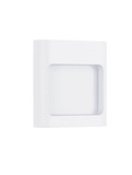 Nova Luce LED Außen-Wandleuchte Tall 9W warmweiss 3000K IP54 salzwasserfest Weiß Aluminium 13,5x12,5cm 9030863