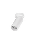 Nova Luce Deckenleuchte Oso schwenkbar GU10 Weiß Aluminium Ø7cm 9030911