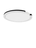 Nova Luce LED Deckenleuchte Greamy dimmbar 21W warmweiss 3000K Schwarz Aluminium Ø46cm 9030962