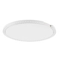 Nova Luce LED Deckenleuchte Greamy dimmbar 30W warmweiss 3000K Weiß Aluminium Ø65cm 9030966