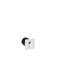 Nova Luce LED Wandeinbauleuchte Cael 3W warmweiss 3000K IP65 Weiß Aluminium 7,5x7cm 9050712