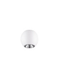 Nova Luce LED Deckenleuchte Nano 13W warmweiss 3000K Weiß Aluminium Ø8,5cm 9052028