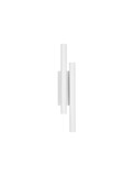 Nova Luce LED Wandleuchte Paron 15W warmweiss 3000K Weiß Aluminium 38x7cm 9060238
