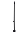 Nova Luce LED Wegeleuchte Lord drehbar 8W warmweiss 3000K IP65 salzwasserfest Schwarz Aluminium 90cm 9060248