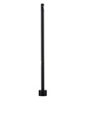 Nova Luce LED Wegeleuchte Luxor drehbar 8W warmweiss 3000K IP65 salzwasserfest Schwarz Aluminium 90cm 9060250