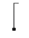 Nova Luce LED Wegeleuchte Pipe 4W warmweiss 3000K IP65 salzwasserfest Schwarz Aluminium 65cm 9060263