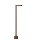 Nova Luce LED Wegeleuchte Pipe 4W warmweiss 3000K IP65 salzwasserfest Cortenstahl Aluminium 65cm 9060264