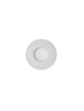Nova Luce LED Außen-Wandleuchte Cico 12W warmweiss 3000K IP65 salzwasserfest Weiß Aluminium Ø24cm 9136447