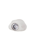 Nova Luce LED Akzentleuchte Petra 3W warmweiss 3000K IP65 salzwasserfest Weiß Beton 20x14cm 9186182