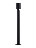 Nova Luce LED Wegeleuchte Brot 6W warmweiss 3000K IP65 salzwasserfest Schwarz Aluminium 59,5cm 9186710