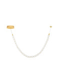 Nova Luce LED Pendelleuchte Perla dimmbar 48W warmweiss 3000K Gold Opal Glas Metall 116x24cm 9186955