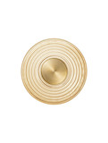 Nova Luce LED Wandleuchte Nous 8W warmweiss 3000K Messinggold Bernstein Glas Metall Ø30cm 9236398