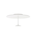 Nova Luce LED Deckenleuchte Nima dimmbar 15W warmweiss 3000K Weiß Stahl Aluminium Ø45cm 9248180