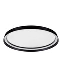 Nova Luce LED Deckenleuchte Ormi dimmbar 48W CCT warm-/neutralweiss 2700/3000/4000K Schwarz Aluminium Ø60cm 9345699
