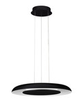 Nova Luce LED Pendelleuchte Epos dimmbar 38W CCT warm-/neutralweiss 2700/3000/4000K Schwarz Weiß Aluminium Ø60cm 9345711
