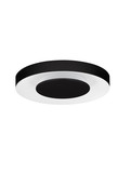 Nova Luce LED Deckenleuchte Pada dimmbar 25W CCT warm-/neutralweiss 2700/3000/4000K Schwarz Weiß Aluminium Ø40cm 9345716