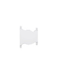Nova Luce LED Wandleuchte Alas 6W warmweiss 3000K Weiß Gips 18,5x15cm 9540230