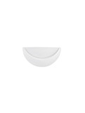 Nova Luce Wandleuchte Alas E14 Weiß Gips 34x17cm 9540231