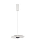 Nova Luce LED Pendelleuchte Olea dimmbar 16W warmweiss 3000K Weiß Aluminium Ø35cm 9580694