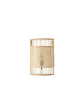 Nova Luce Wandleuchte Pale E27 Natur Bambus 40x28,5cm 9586534
