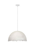 Nova Luce Pendelleuchte Lalu E27 Weiß Ø60cm 9620169
