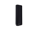 Nova Luce LED Deckenleuchte Etho 6W warmweiss 3000K Schwarz Aluminium 15x5cm 9695101