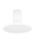 Nova Luce LED Deckenleuchte Ekei 14W warmweiss 3000K Weiß Aluminium Ø20cm 9695110