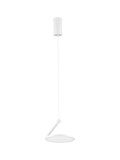 Nova Luce LED Pendelleuchte Opi schwenkbar 14W warmweiss 3000K Weiß Aluminium Ø20cm 9695112