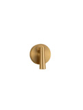 Nova Luce LED Wandleuchte Tico schwenkbar 3W warmweiss 3000K Gold Aluminium Ø10cm 9695148