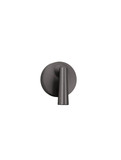 Nova Luce LED Wandleuchte Tico schwenkbar 3W warmweiss 3000K Schwarznickel Aluminium Ø10cm 9695149