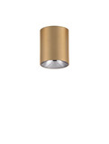 Nova Luce LED Deckenleuchte Aneto 10W warmweiss 3000K Gold Aluminium Ø7cm 9695152