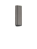 Nova Luce LED Deckenleuchte Etho 6W warmweiss 3000K Schwarz Nickel Aluminium 15x5cm 9695157