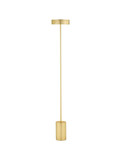 Nova Luce LED Stehleuchte Thea 17W warmweiss 3000K Messinggold Metall 135cm 9695291