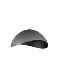 Nova Luce Deckenleuchte Opsi E27 Dunkelgrau Schwarz Metall Ø50cm 9695299