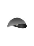Nova Luce Deckenleuchte Opsi E27 Dunkelgrau Schwarz Metall Ø40cm 9695304