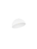 Nova Luce Deckenleuchte Onia E27 Weiß Metall Ø40cm 9695312