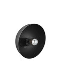 Nova Luce Wandleuchte Onia E14 Dunkelgrau Schwarz Metall Ø20,5cm 9695319