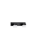 Nova Luce LED Wandleuchte Teko schwenkbar 11W warmweiss 3000K IP44 Schwarz Aluminium 25x11cm 9701622