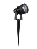 Nova Luce LED Erdspießleuchte Quick schwenkbar 7W warmweiss 2700K IP65 Schwarz Aluminium 11cm 9844057